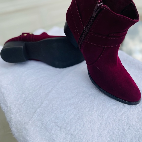 Violet magenta 7.5 booties - Picture 3 of 4